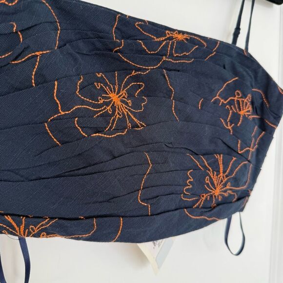 LOVE, BONITO | Naomi Embroidered Camisole Top in Rekindled Blooms - Picture 7 of 14